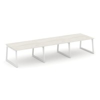 Style Project Fusion SN-5T1.SPRG-054.3 (Дуб наварра/Белый) Стол переговорный