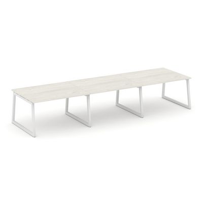 Style Project Fusion SN-5T1.SPRG-054.3 (Дуб наварра/Белый) Стол переговорный