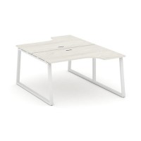 Style Project Fusion SN-6T1.DRPA-001 (Дуб наварра/Белый) Рабочая станция эргономичная