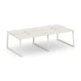 SN-6T1.DRS-032 Рабочая станция двухсторонняя, цвет дуб наварра, белый м/к