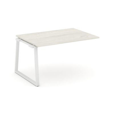 Style Project Fusion SN-6T1.NSPRG-002.3 (Дуб наварра/Белый) Проходной наборный элемент переговорного стола