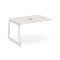 Style Project Fusion SN-6T1.NSPRG-003 (Дуб наварра/Белый) Проходной наборный элемент переговорного стола