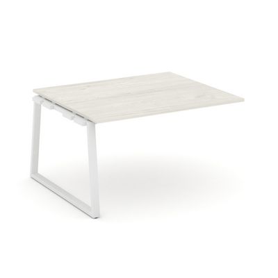 Style Project Fusion SN-6T1.NSPRG-033.3 (Дуб наварра/Белый) Проходной наборный элемент переговорного стола