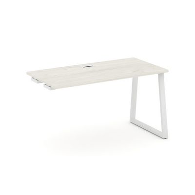 Style Project Fusion SN-6T1.OPRS-002 (Дуб наварра/Белый) Стол приставка к опорным элементам