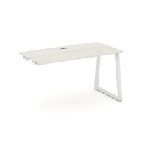 Style Project Fusion SN-6T1.OPRS-023 (Дуб наварра/Белый) Стол приставка к опорным элементам