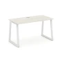 SN-6T1.SP-002 Стол письменный, цвет дуб наварра, металл белый