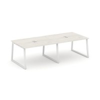 Style Project Fusion SN-6T1.SPRG-043 (Дуб наварра/Белый) Стол переговорный