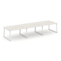 Style Project Fusion SN-6T1.SPRG-054.3 (Дуб наварра/Белый) Стол переговорный