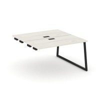 Style Project Fusion SN-4T1.DPRS-022 (Дуб наварра/Черный) Стол приставка к опорным элементам