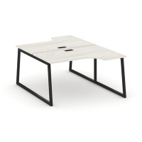 Style Project Fusion SN-4T1.DRPA-002 (Дуб наварра/Черный) Рабочая станция эргономичная