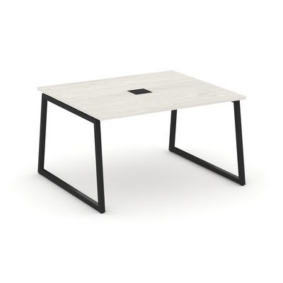 Style Project Fusion SN-4T1.SPRG-032 (Дуб наварра/Черный) Стол переговорный
