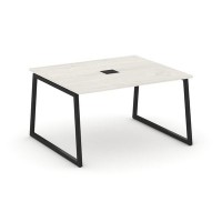 Style Project Fusion SN-4T1.SPRG-033 (Дуб наварра/Черный) Стол переговорный