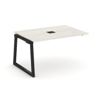 Style Project Fusion SN-5T1.NSPRG-001 (Дуб наварра/Черный) Проходной наборный элемент переговорного стола