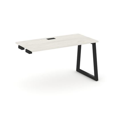 Style Project Fusion SN-5T1.OPRS-022 (Дуб наварра/Черный) Стол приставка к опорным элементам