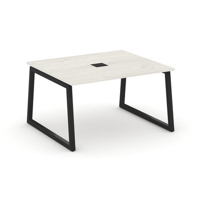Style Project Fusion SN-5T1.SPRG-034 (Дуб наварра/Черный) Стол переговорный