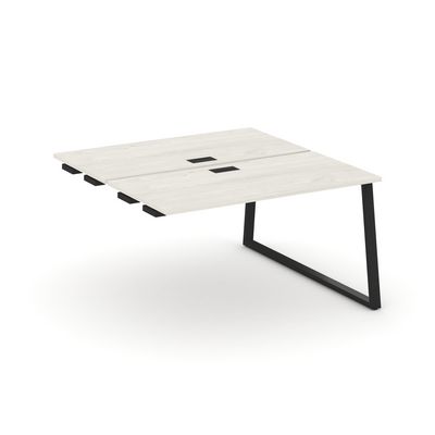 Style Project Fusion SN-6T1.DPRS-004 (Дуб наварра/Черный) Стол приставка к опорным элементам