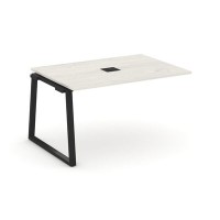 Style Project Fusion SN-6T1.NSPRG-003 (Дуб наварра/Черный) Проходной наборный элемент переговорного стола