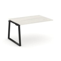 Style Project Fusion SN-6T1.NSPRG-004.3 (Дуб наварра/Черный) Проходной наборный элемент переговорного стола