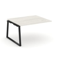 Style Project Fusion SN-6T1.NSPRG-033.3 (Дуб наварра/Черный) Проходной наборный элемент переговорного стола