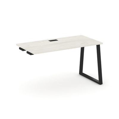 Style Project Fusion SN-6T1.OPRS-004 (Дуб наварра/Черный) Стол приставка к опорным элементам