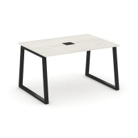 Style Project Fusion SN-6T1.SPRG-002 (Дуб наварра/Черный) Стол переговорный