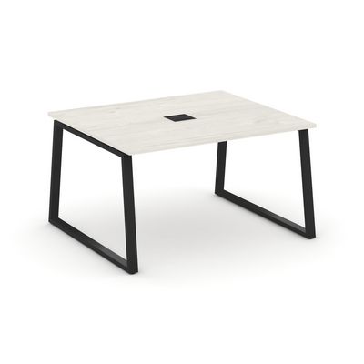 Стайл Проджект Фьюжн SN-6T1.SPRG-033 (Дуб наварра/Черный) Стол переговорный