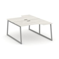 Style Project Fusion SN-4T1.DRPA-012 (Дуб наварра/Серый) Рабочая станция эргономичная