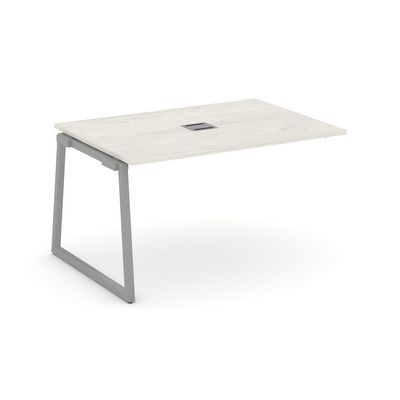 Style Project Fusion SN-4T1.NSPRG-002 (Дуб наварра/Серый) Проходной наборный элемент переговорного стола
