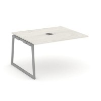 Style Project Fusion SN-4T1.NSPRG-032 (Дуб наварра/Серый) Проходной наборный элемент переговорного стола