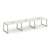 Style Project Fusion SN-4T1.SPRG-023 (Дуб наварра/Серый) Стол переговорный