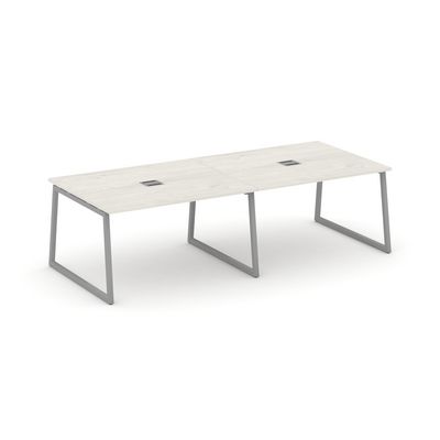 Style Project Fusion SN-4T1.SPRG-042 (Дуб наварра/Серый) Стол переговорный