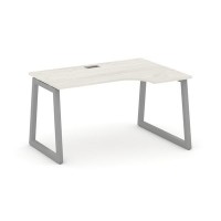 Style Project Fusion SN-5T1.SPA-002(R) (Дуб наварра/Серый) Стол рабочий эргономичный