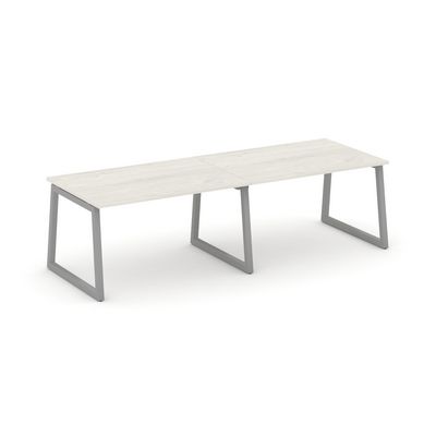 Style Project Fusion SN-5T1.SPRG-011.3 (Дуб наварра/Серый) Стол переговорный