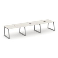 Style Project Fusion SN-5T1.SPRG-024 (Дуб наварра/Серый) Стол переговорный