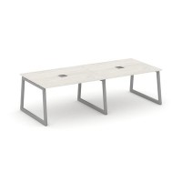 Style Project Fusion SN-5T1.SPRG-042 (Дуб наварра/Серый) Стол переговорный