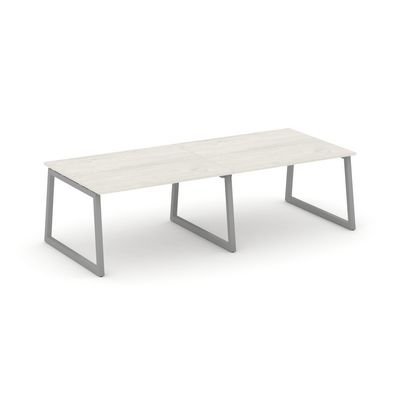 Style Project Fusion SN-5T1.SPRG-043.3 (Дуб наварра/Серый) Стол переговорный