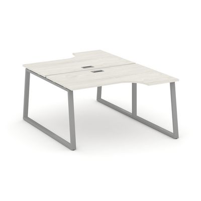 Style Project Fusion SN-6T1.DRPA-022 (Дуб наварра/Серый) Рабочая станция эргономичная