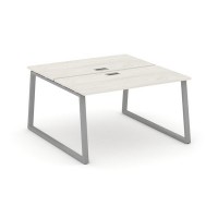 Style Project Fusion SN-6T1.DRS-002 (Дуб наварра/Серый) Рабочая станция двухсторонняя