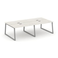 Style Project Fusion SN-6T1.DRS-032 (Дуб наварра/Серый) Рабочая станция двухсторонняя