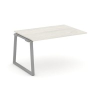 Style Project Fusion SN-6T1.NSPRG-003.3 (Дуб наварра/Серый) Проходной наборный элемент переговорного стола