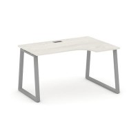 Style Project Fusion SN-6T1.SPA-001(R) (Дуб наварра/Серый) Стол рабочий эргономичный