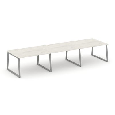 Style Project Fusion SN-6T1.SPRG-052.3 (Дуб наварра/Серый) Стол переговорный