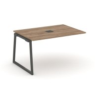 Style Project Fusion SN-4T1.NSPRG-004 (Дуб табак/Антрацит) Проходной наборный элемент переговорного стола