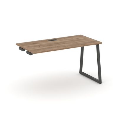 Style Project Fusion SN-4T1.OPRS-003 (Дуб табак/Антрацит) Стол приставка к опорным элементам