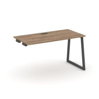 Style Project Fusion SN-4T1.OPRS-021 (Дуб табак/Антрацит) Стол приставка к опорным элементам