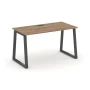 SN-6T1.SP-024 Стол письменный, цвет ЛДСП дуб табак, металл антрацит