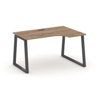 Style Project Fusion SN-6T1.SPA-022(R) (Дуб табак/Антрацит) Стол рабочий эргономичный