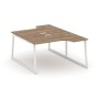 Style Project Fusion SN-4T1.DRPA-021 (Дуб табак/Белый) Рабочая станция эргономичная