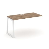 Style Project Fusion SN-4T1.ONRS-021 (Дуб табак/Белый) Проходной наборный элемент