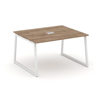 Style Project Fusion SN-4T1.SPRG-032 (Дуб табак/Белый) Стол переговорный